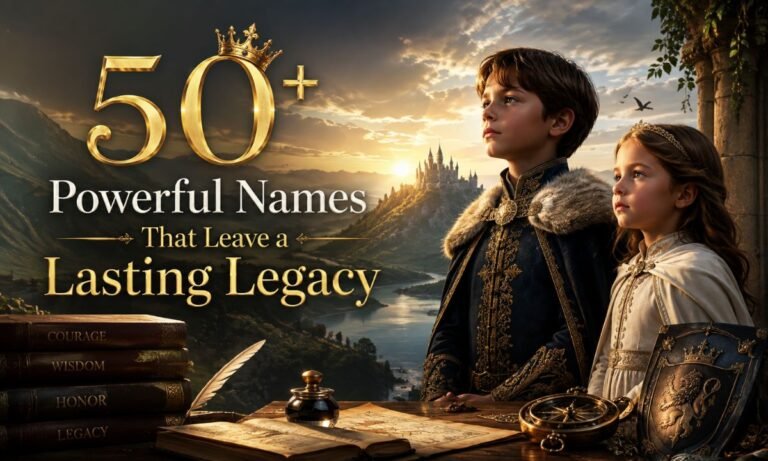 50+ Powerful Names That Leave a Lasting Legacy