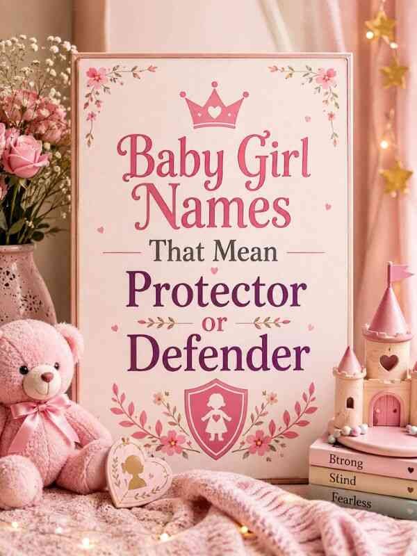 Baby Girl Names That Mean Protect