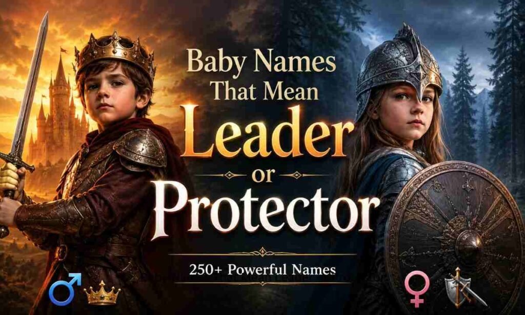 Baby Names That Mean Leader or Protector