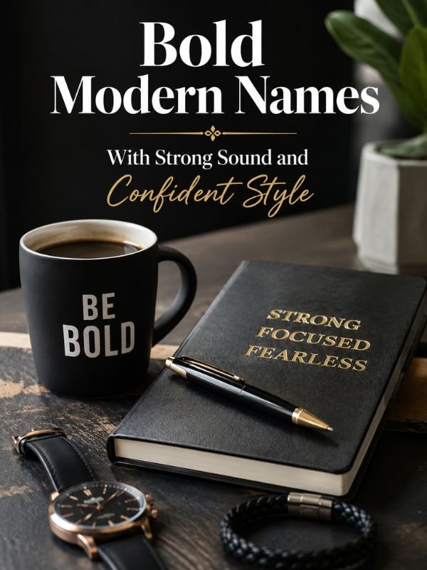 Bold Modern Names With Strong Sound and Confident Style