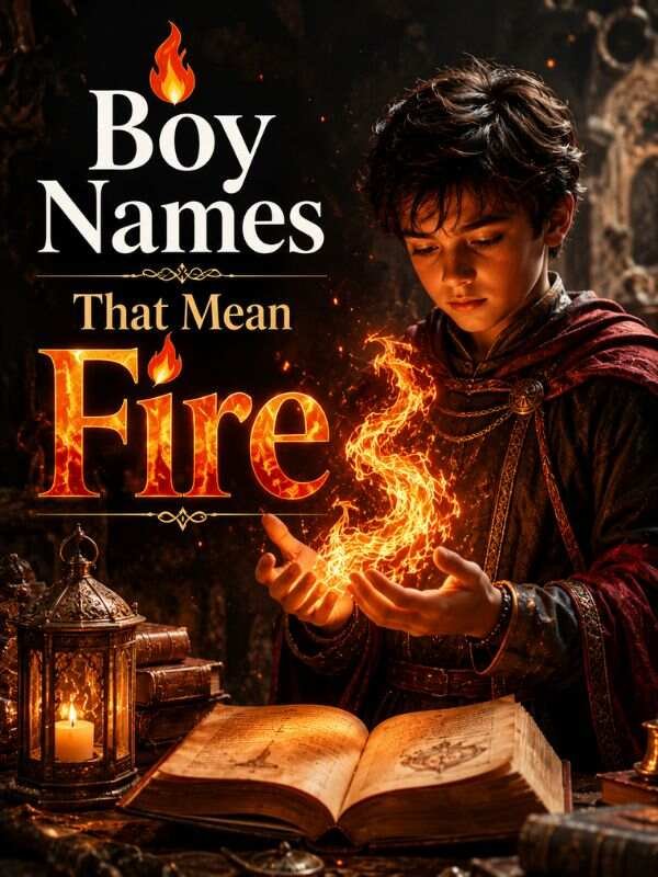 Boy Names That Mean Fire