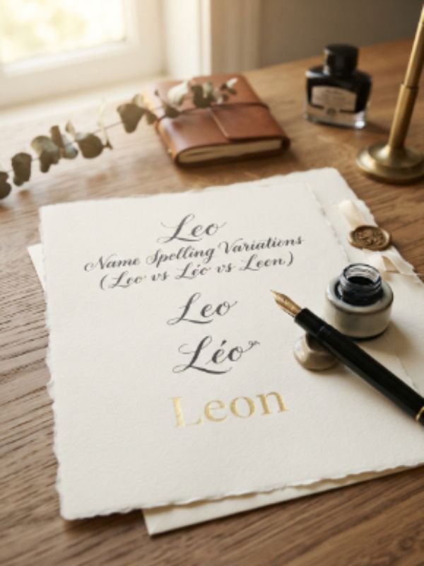 Leo Name Spelling Variations (Leo vs Léo vs Leon)