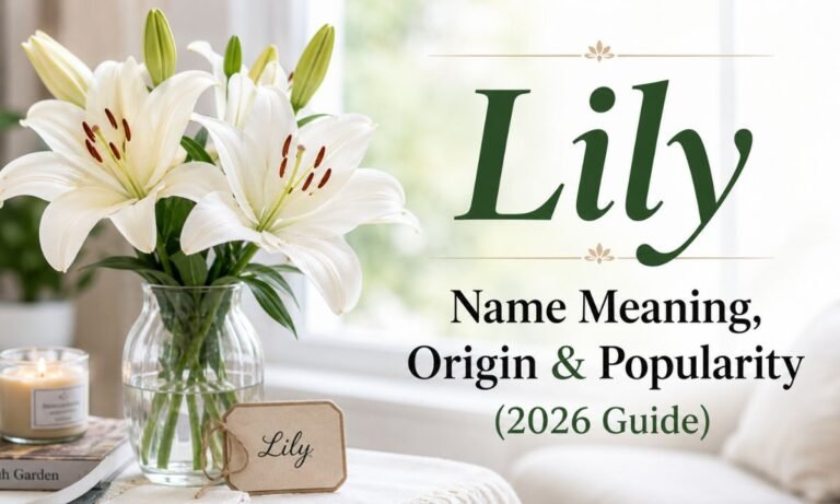 Lily Name Meaning, Origin & Popularity (2026 Guide)