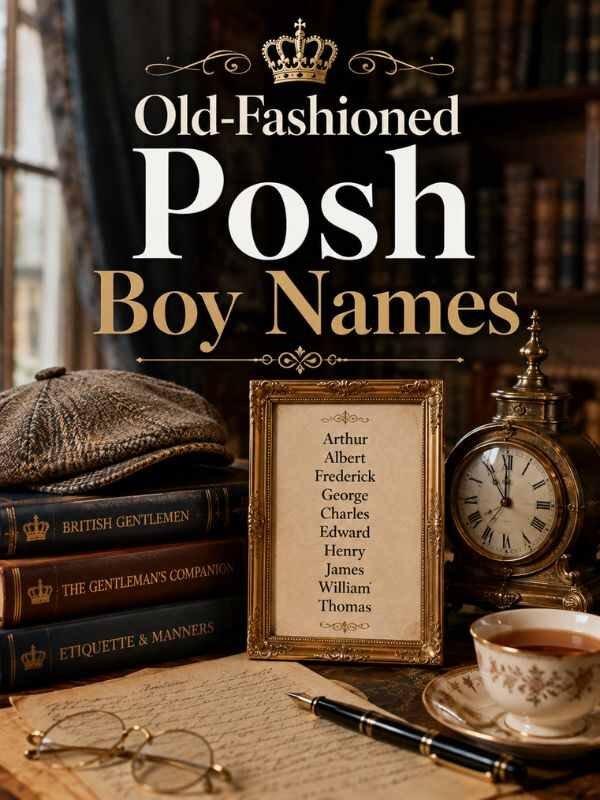 Old-Fashioned Posh Boy Names