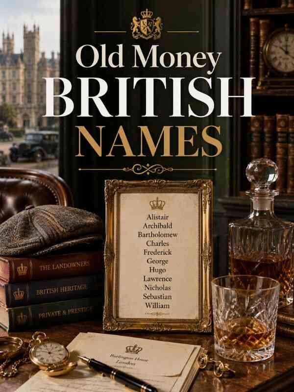 Old Money British Names