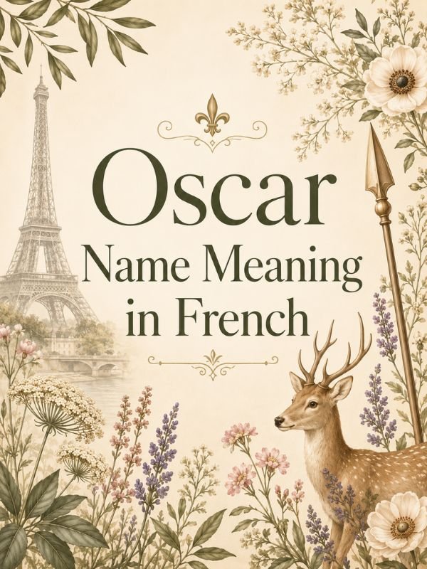Oscar Name Meaning in French