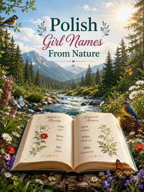Polish Girl Names From Nature 