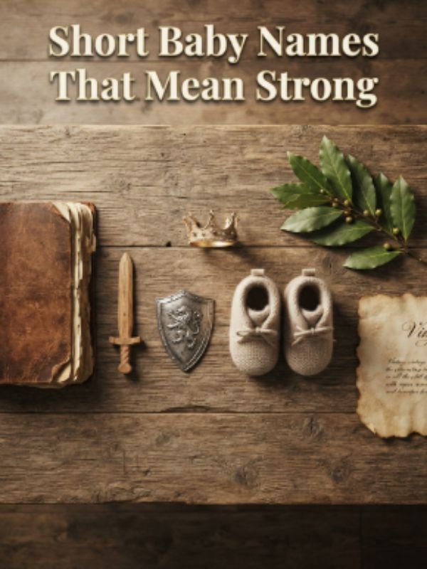 Short Baby Names That Mean Strong
