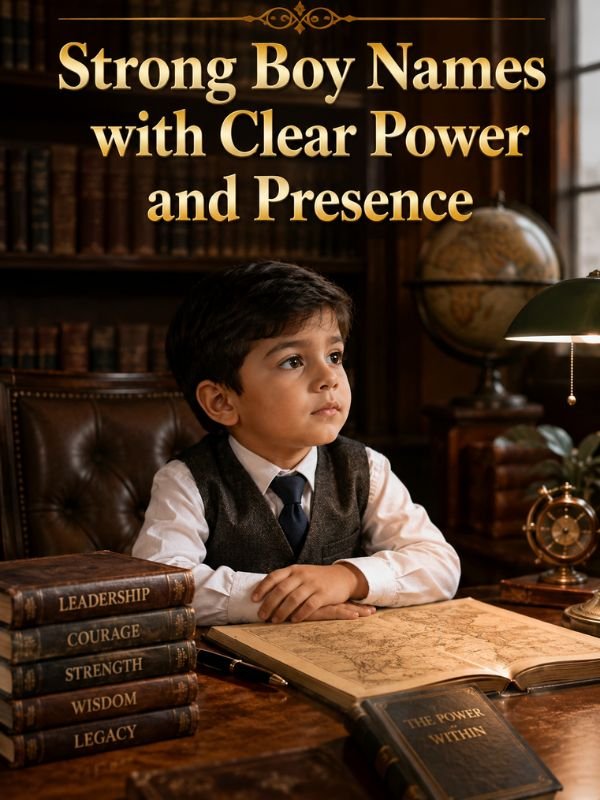 Strong Boy Names with Clear Power and Presence
