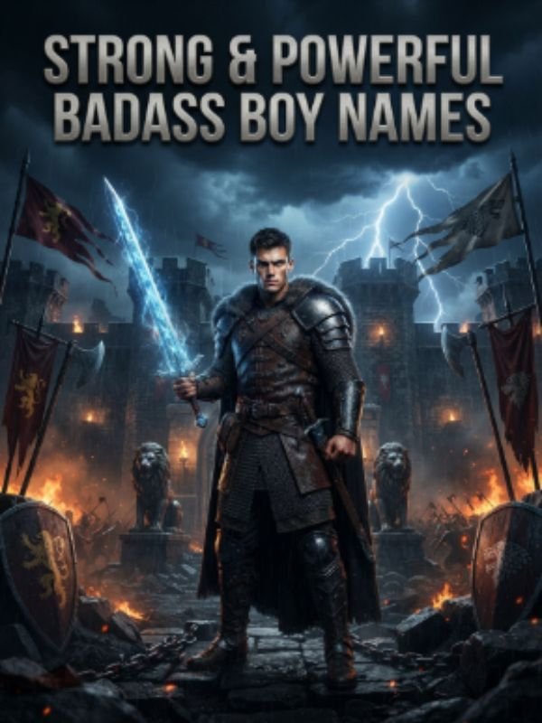 Strong & Powerful Badass Boy Names
