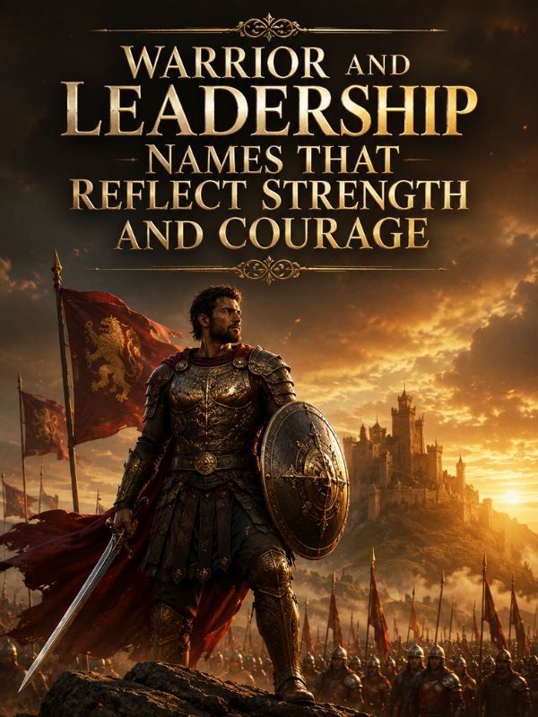 Warrior and Leadership Names That Reflect Strength and Courage