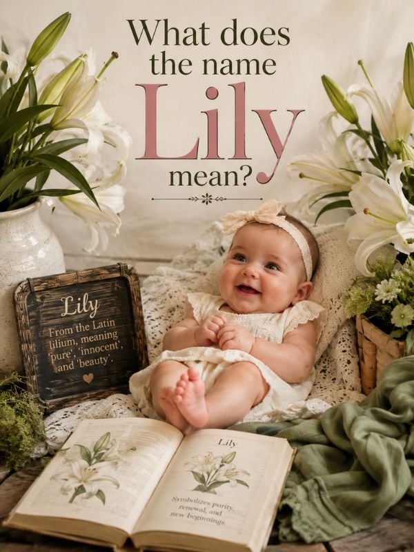 What does the name Lily mean