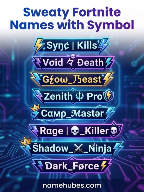 sweaty-fortnite-names-with-symbol