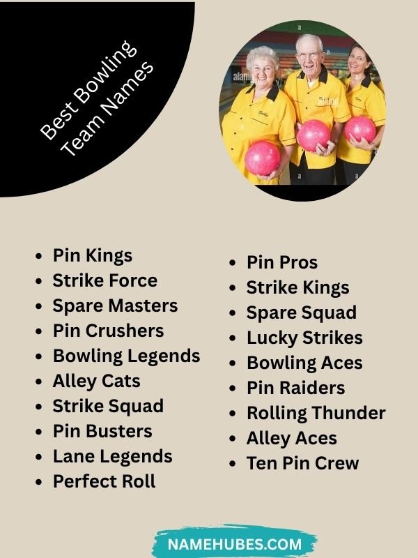 Best Bowling Team Names