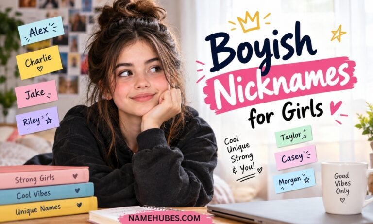 Boyish Nicknames for Girls