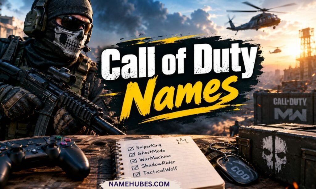 Call of Duty Names