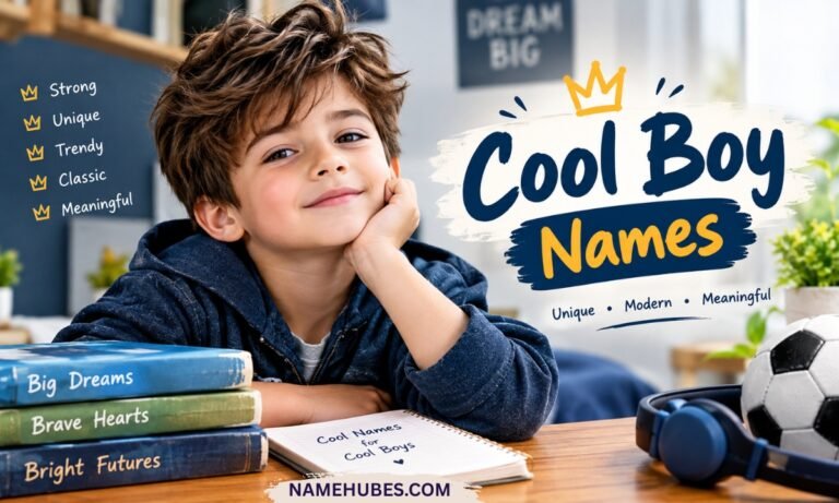 Cool Boy Names