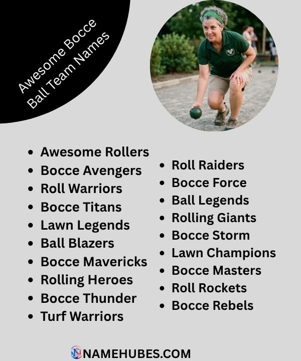 awesome-bocce-ball-team-names