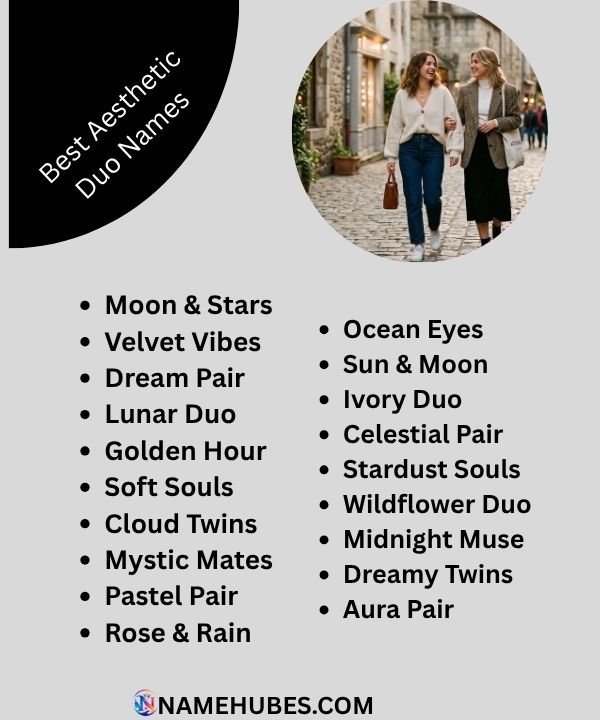 best-aesthetic-duo-names
