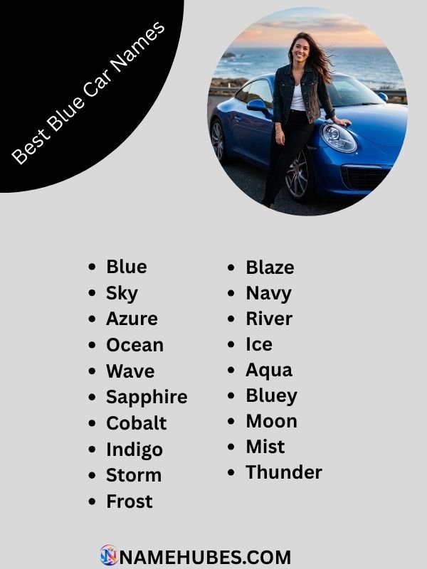 best-blue-car-names
