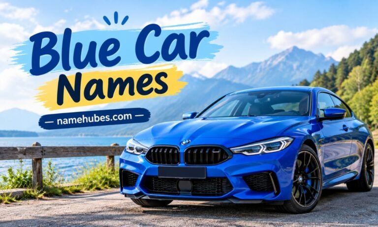 blue-car-names