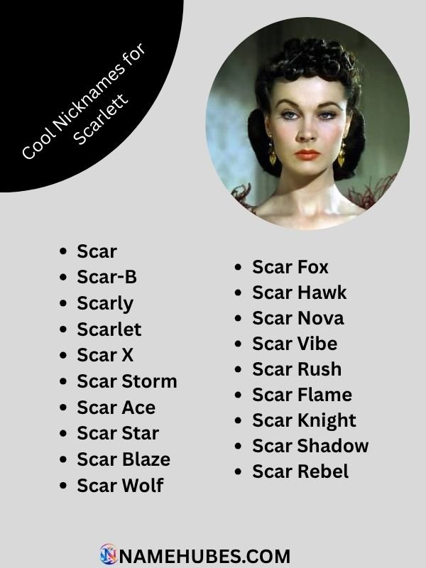 cool-nicknames-for-scarlett