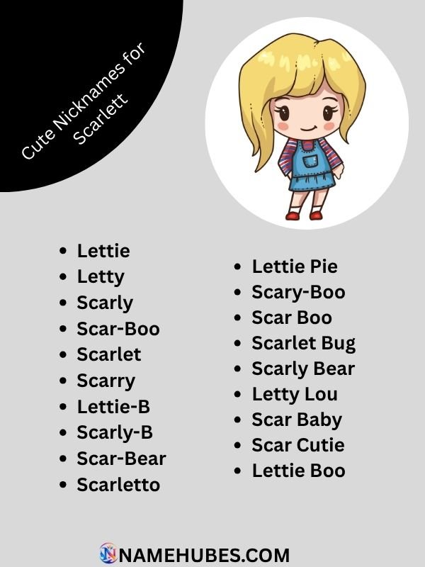 cute-nicknames-for-scarlett