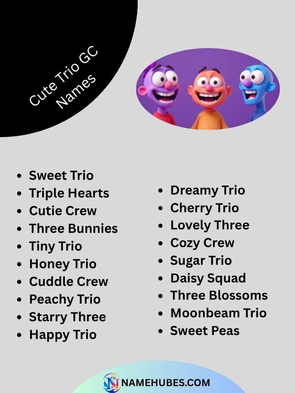 cute-trio-gc-names