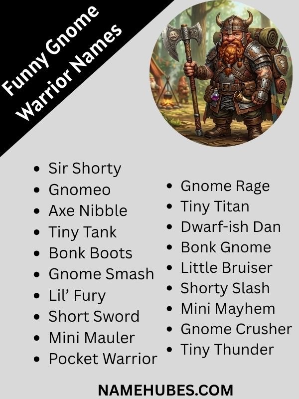 funny-gnome-warrior-names