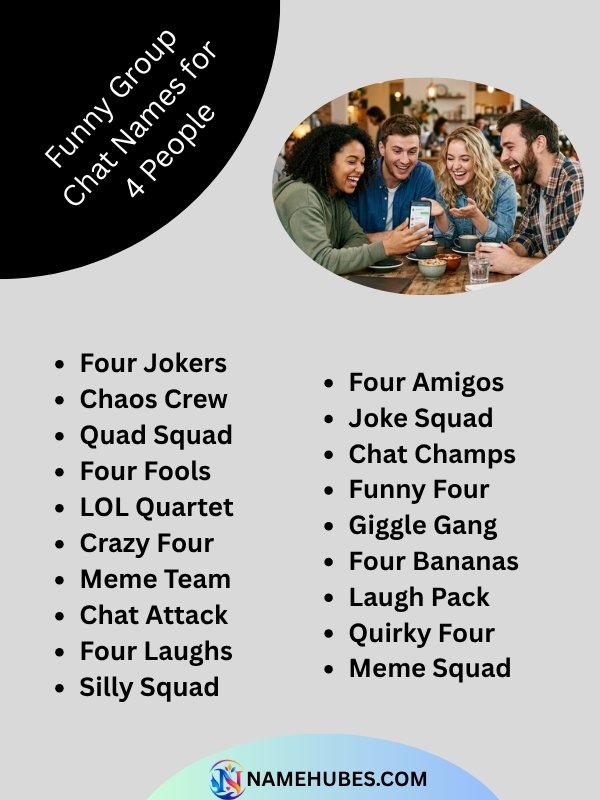 funny-group-chat-names-for-4-people