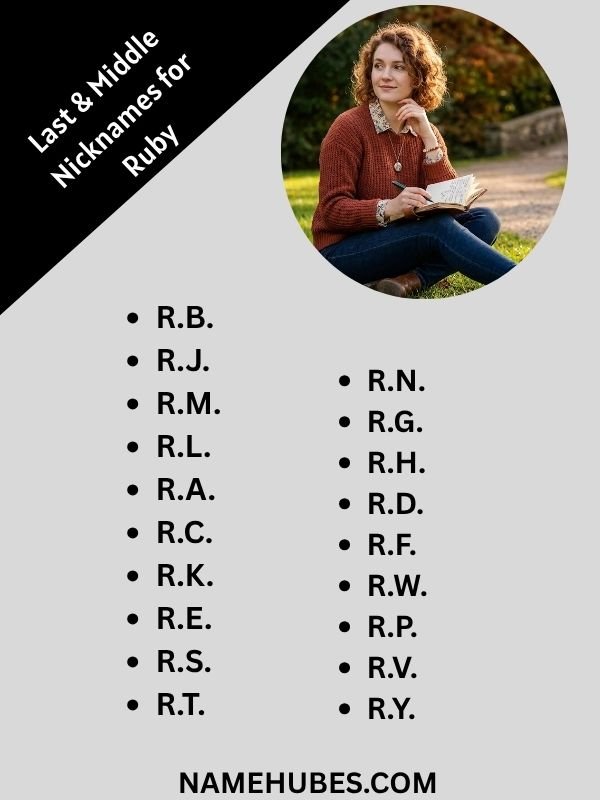 last-middle-nicknames-for-ruby