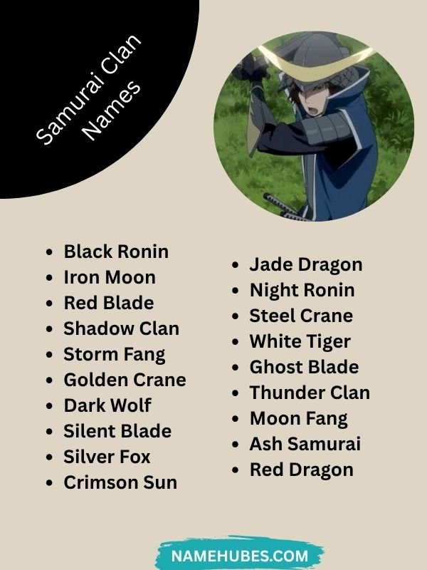 samurai-clan-names