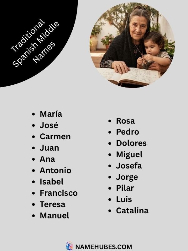 traditional-spanish-middle-names