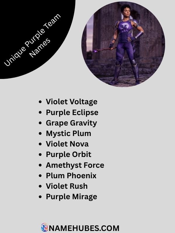 unique-purple-team-names