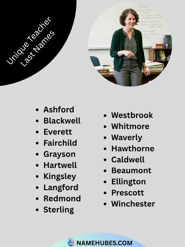unique-teacher-last-names