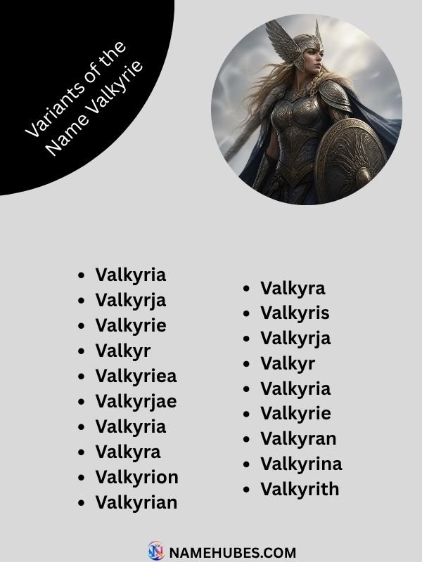 variants-of-the-name-valkyrie