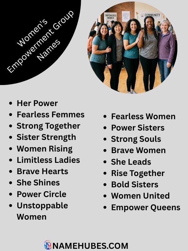 womens-empowerment-group-names