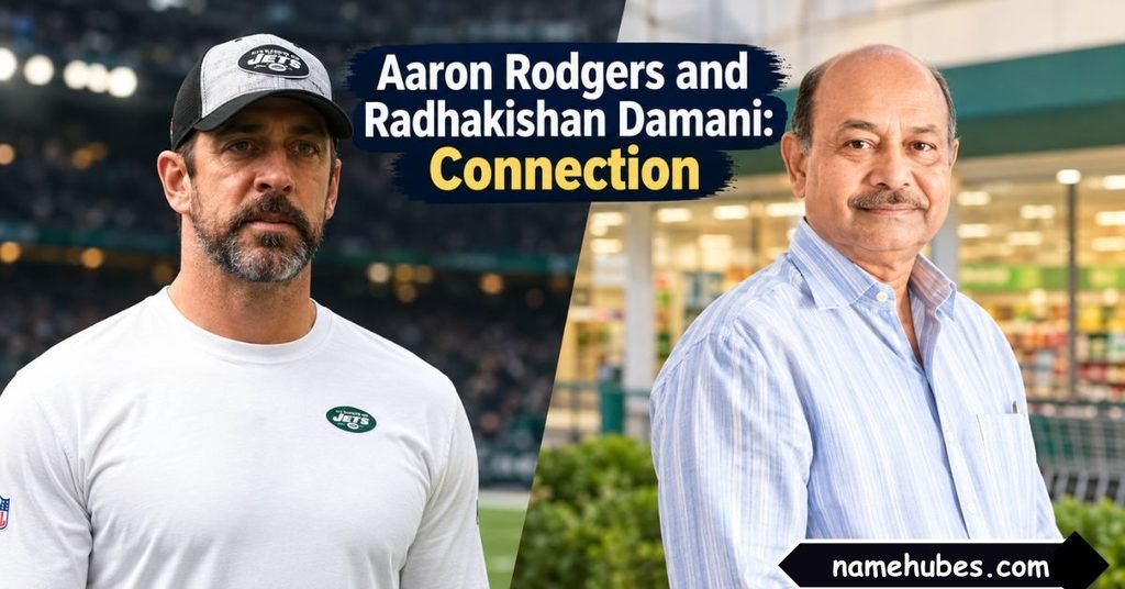  Aaron Rodgers and Radhakishan Damani Connection
