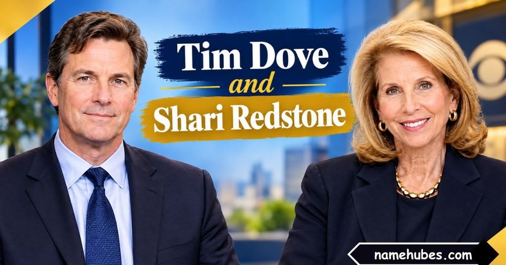 Are Tim Dove and Shari Redstone Connected