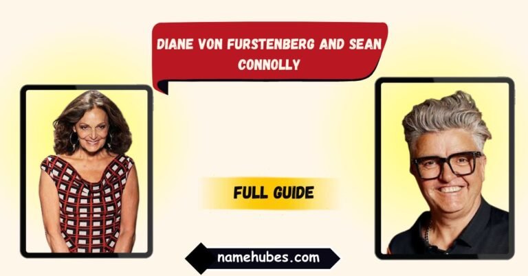 Diane von Furstenberg and Sean Connolly