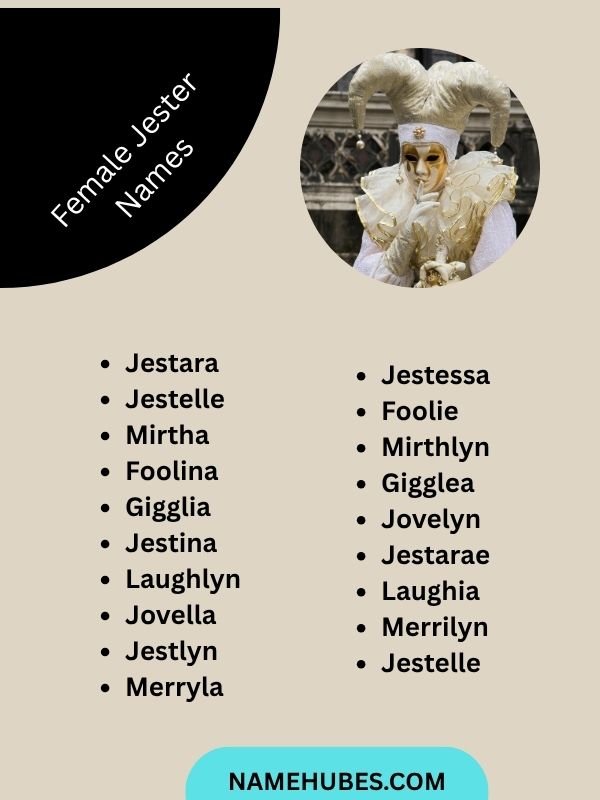 Female Jester Names