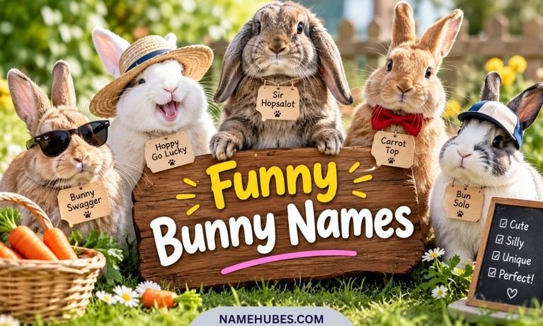 Funny Bunny Names