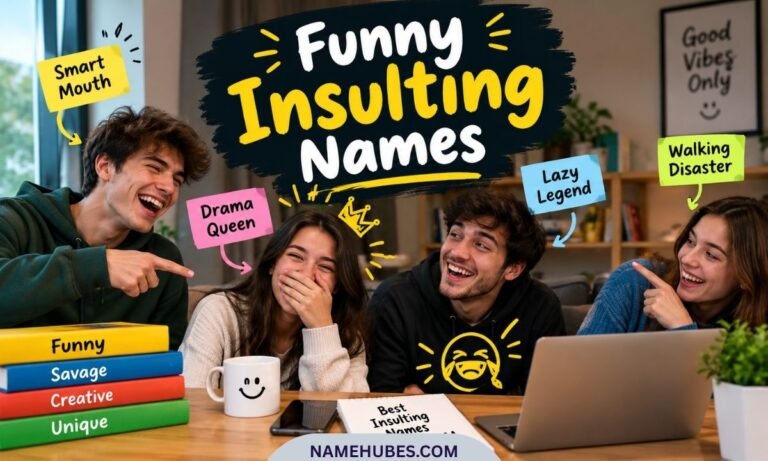 Funny Insulting Names