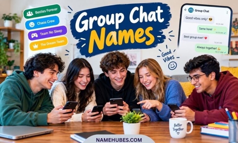 Group Chat Names