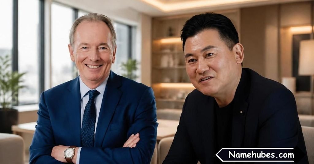 Hiroshi Mikitani and James Gorman Career