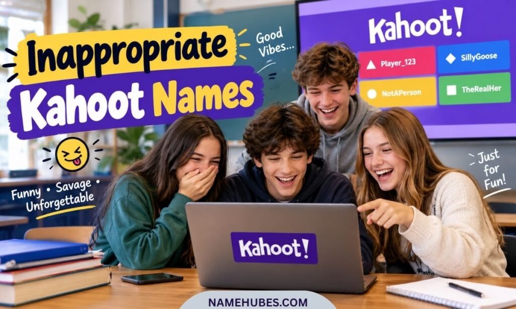 Inappropriate Kahoot Names
