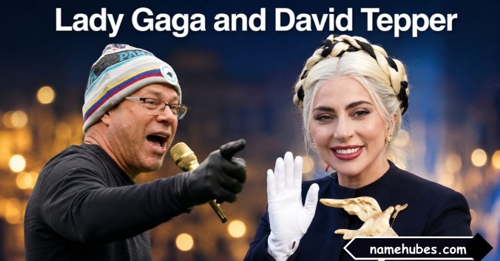 Lady Gaga and David Tepper