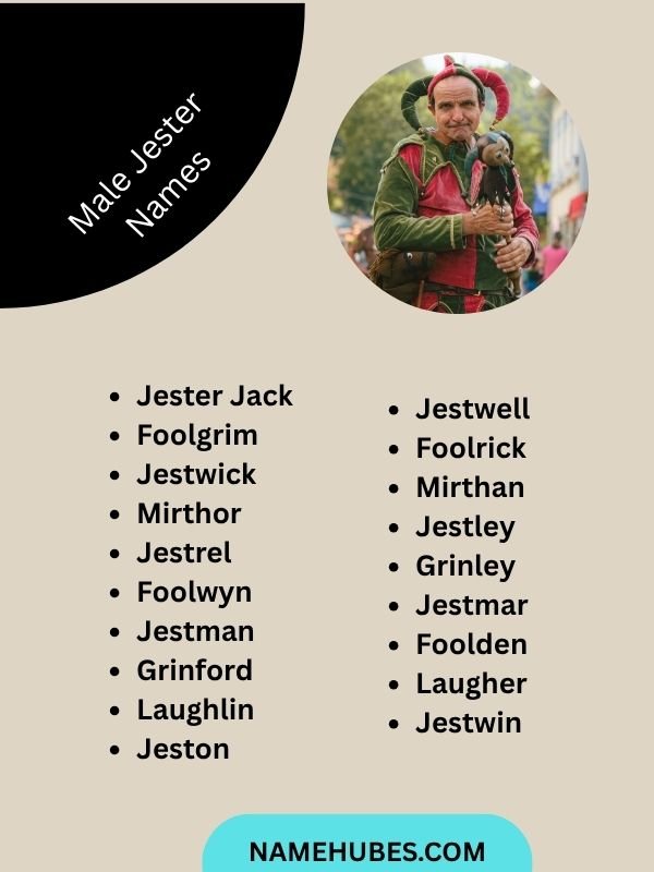 Male Jester Names