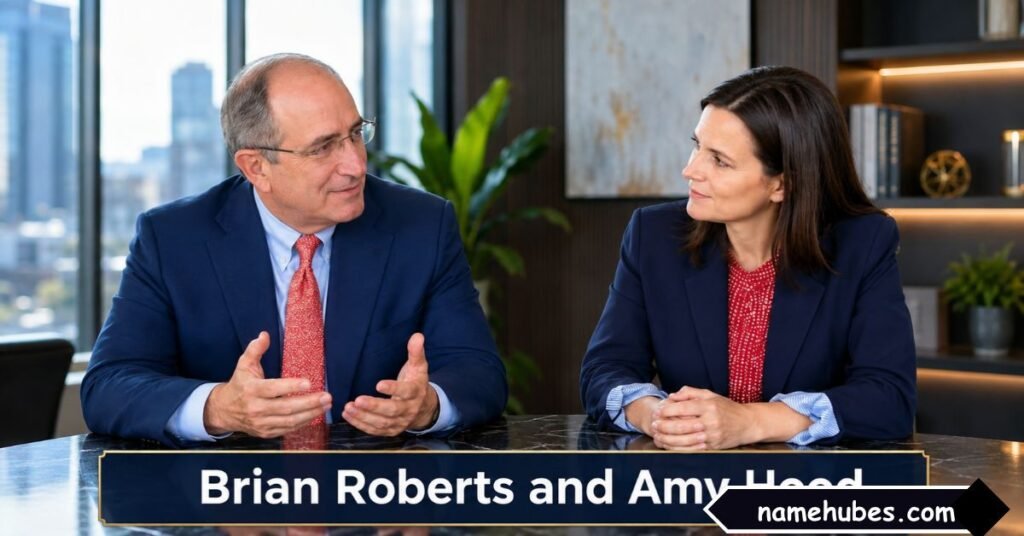 Nata Brian Roberts and Amy Hoodlie Portman