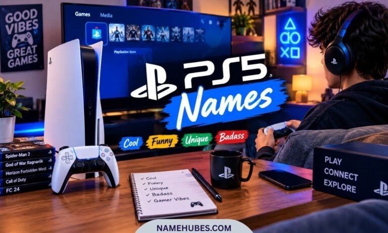 PS5 Names